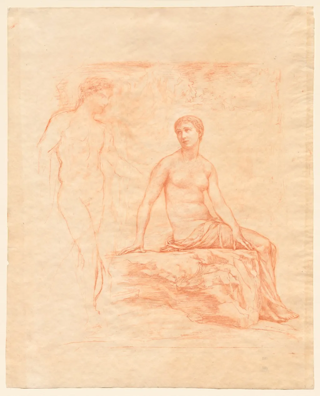 Bacchus and Ariadne, by John La Farge, 1880