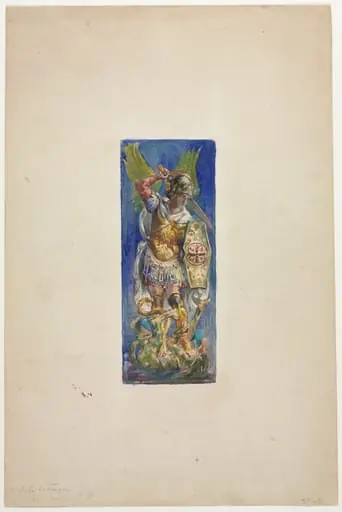 Design for Stained Glass, by John La Farge