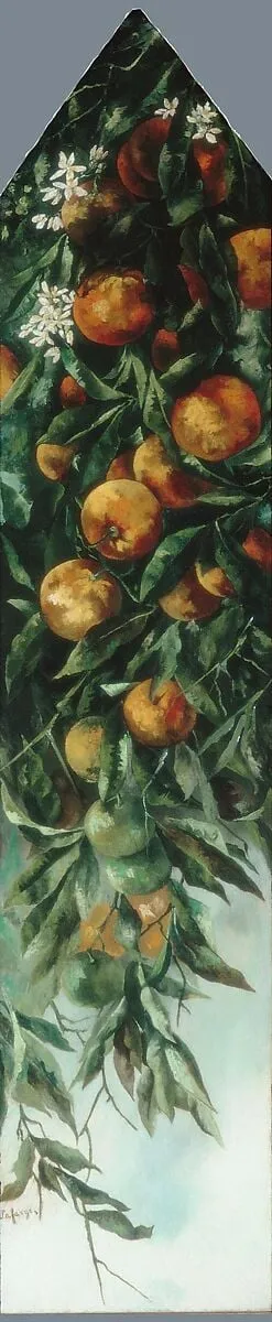 Orange Branch, by John La Farge, oil, 1883