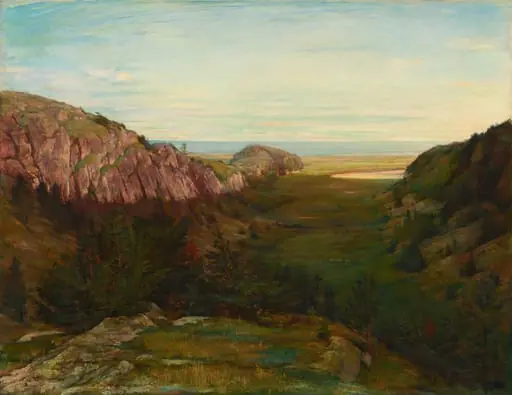 The Last Valley - Paradise Rocks, by John La Farge