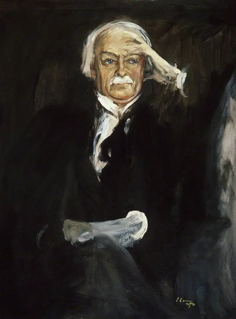David Lloyd George (1863–1945), by John Lavery