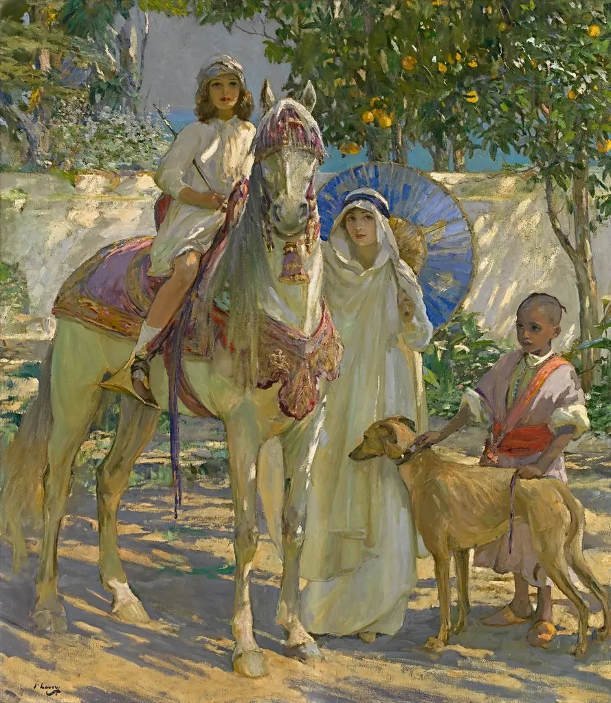In Morocco, by John Lavery