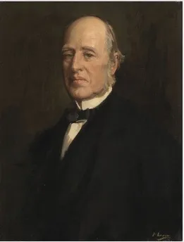 Portrait of W.E.H. Lecky (1838-1903), Historian — Glasgow Boys