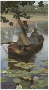 Return from Market, by John Lavery