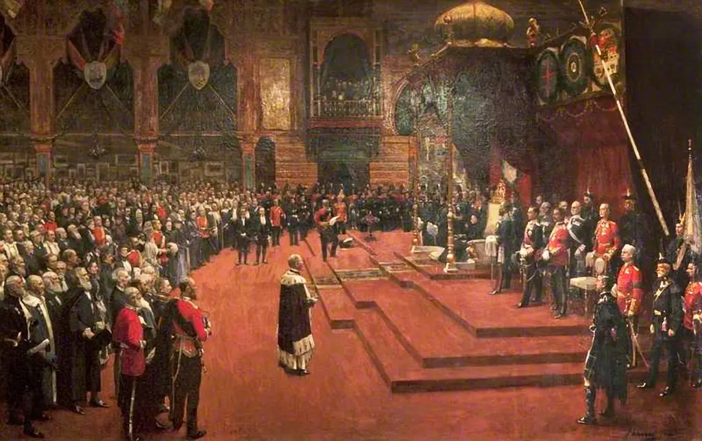 State Visit of Her Majesty, Queen Victoria to the Glasgow International Exhibition, 1888, by John Lavery