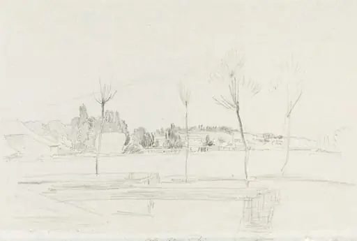 Landscape in Hertfordshire, by John Linnell