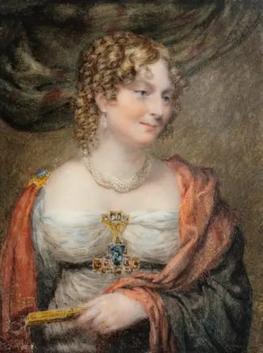 Portrait of Anne Law (née Towry), 1st Lady Ellenborough, by John Linnell