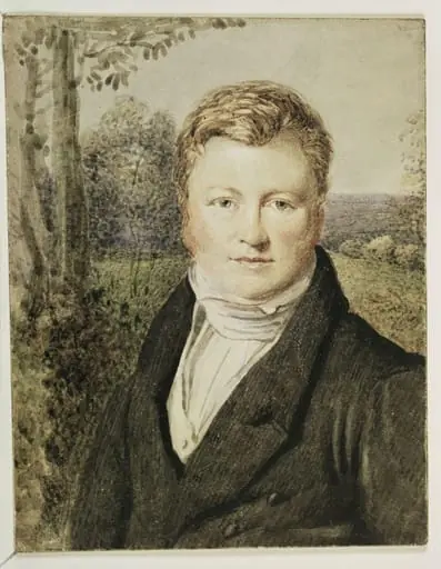 Portrait of the artist John Varley, by John Linnell