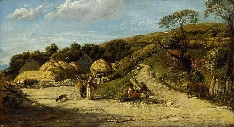 Steep Hill, Isle of Wight, by John Linnell