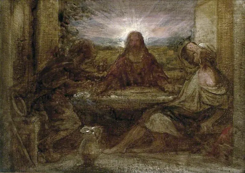 The Supper at Emmaus, by John Linnell