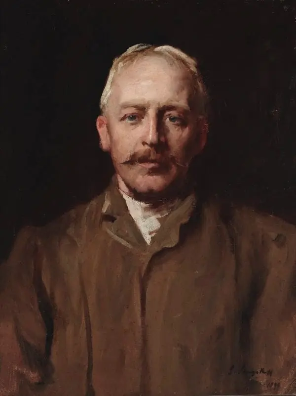 Julian Ashton, by John Longstaff