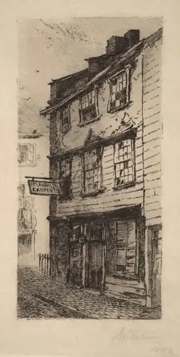 78 Cross Street, Boston, Massachusetts, by John Mackie Falconer