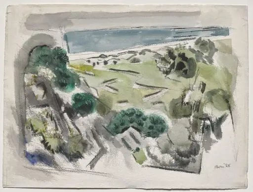 On Morse Mountain, No. 6, Maine, by John Marin