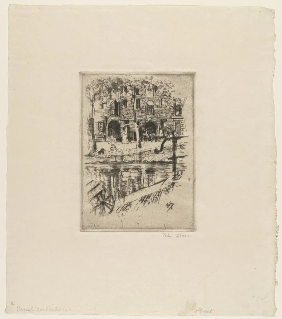 Untitled, by John Marin, ink, 1906