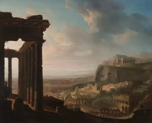 Ruins of an Ancient City, by John Martin