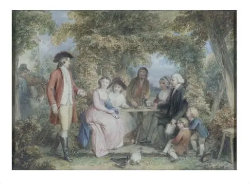 Young Thornhill introducing himself to the Primrose Family, by John Masey Wright
