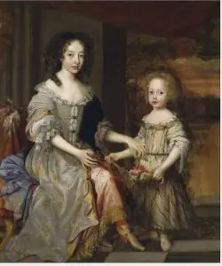 Portrait of Lady Catherine and Lady Charlotte Talbot, by John Michael Wright
