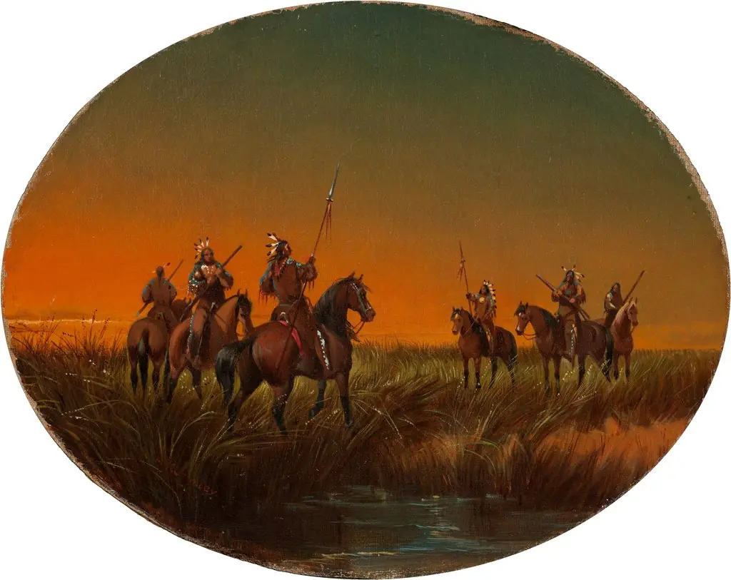 The Challenge, by John Mix Stanley
