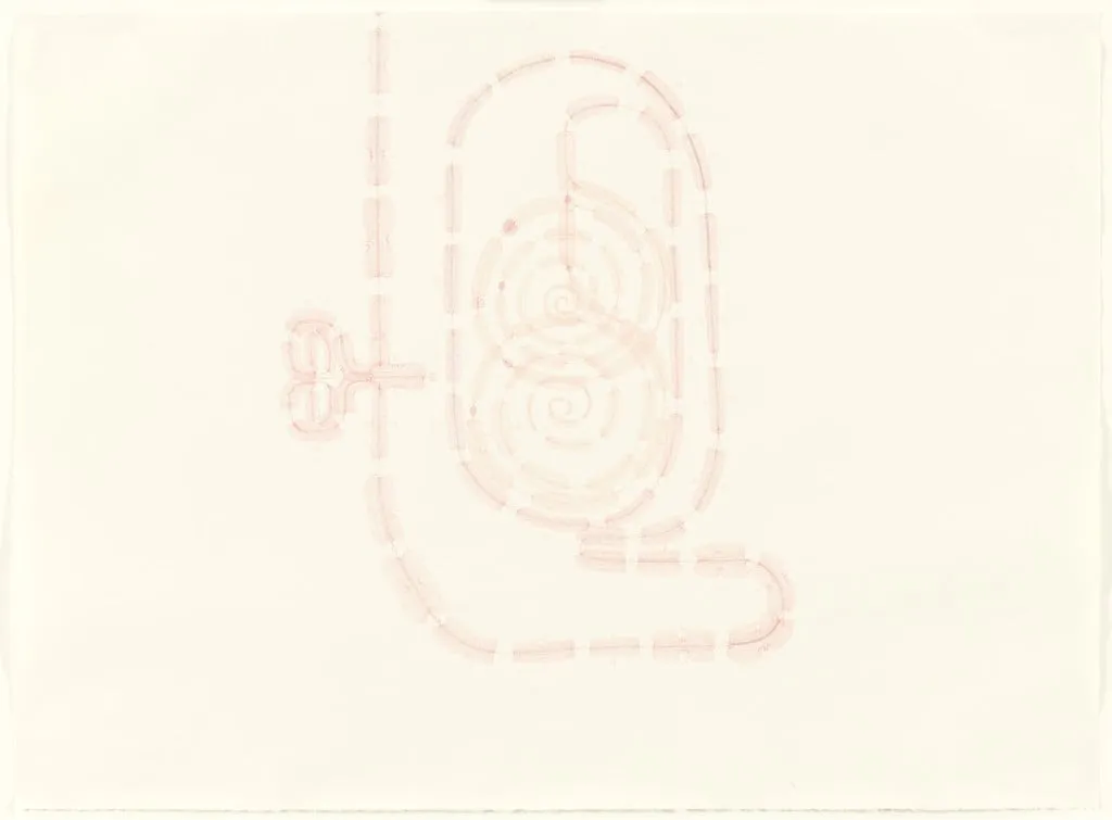 Untitled, by John Morris, ink, 2000
