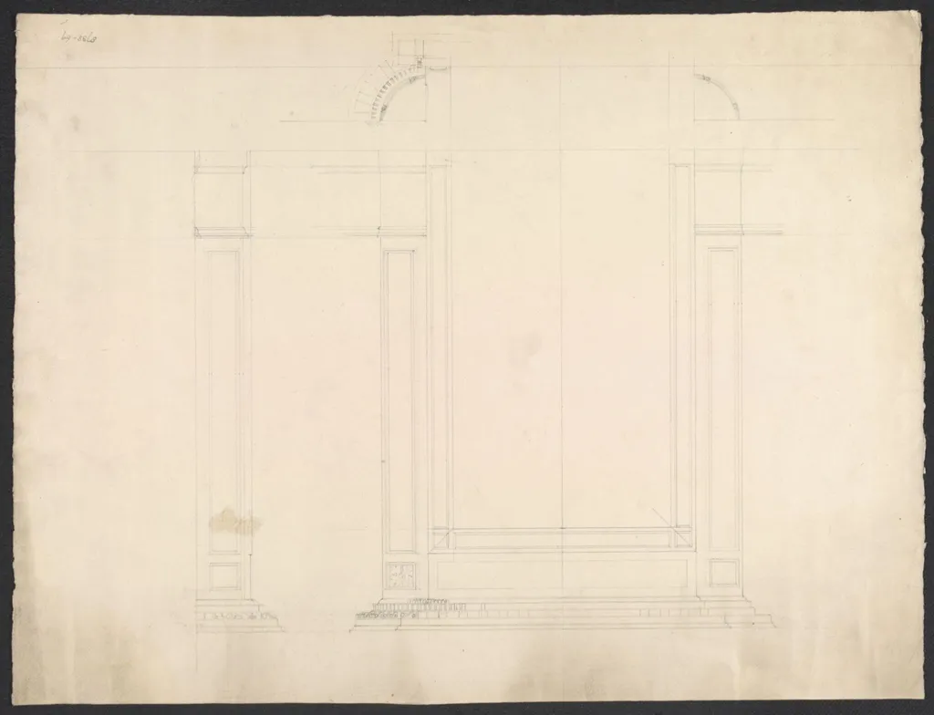 Untitled, by John Nash, 1750