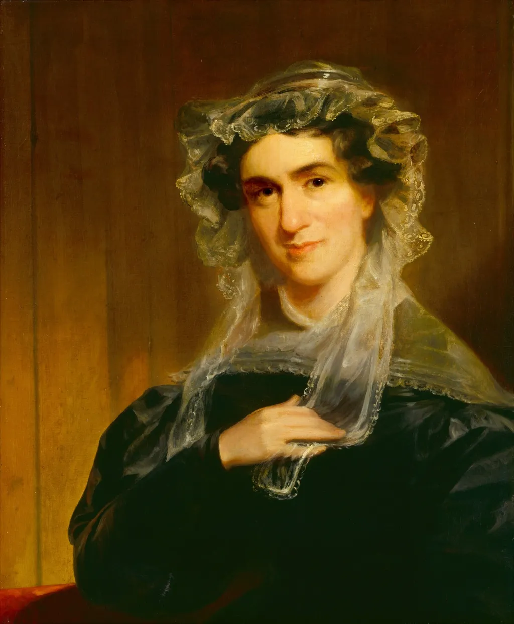 Amy Taylor Dickson (Mrs. John Dickson), by John Neagle, oil, 1835