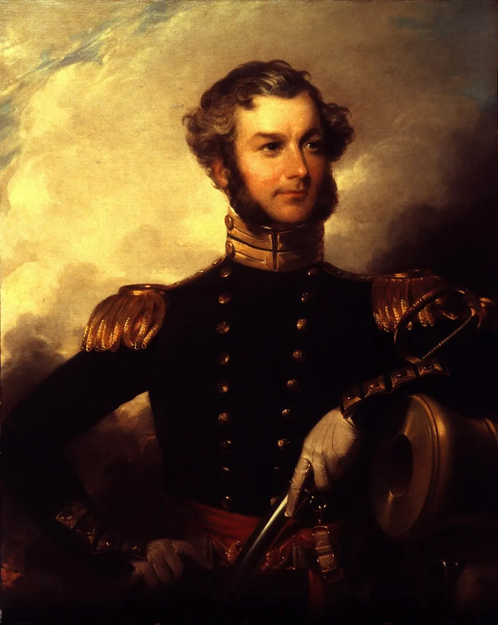 Colonel Augustus James Pleasonton, by John Neagle, oil, 1846