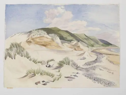 The Beach, Llangennith, by John Northcote Nash