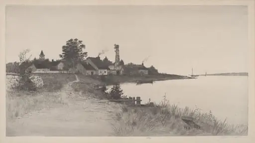 Untitled (Coastal Scene), by John O. Anderson