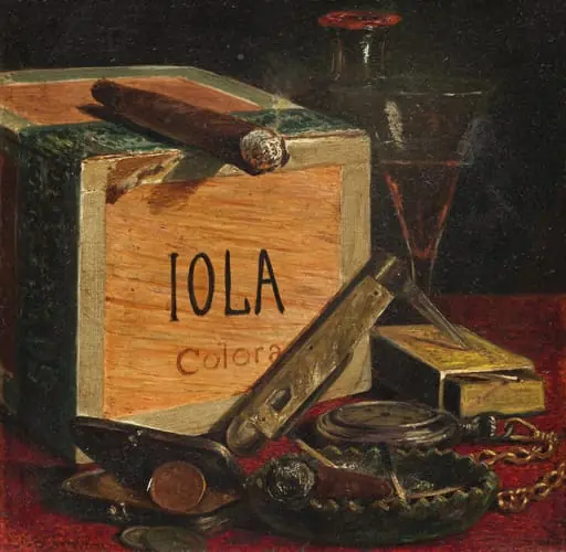 Gentlemen's Still Life, by John O'Brien Inman, 1871