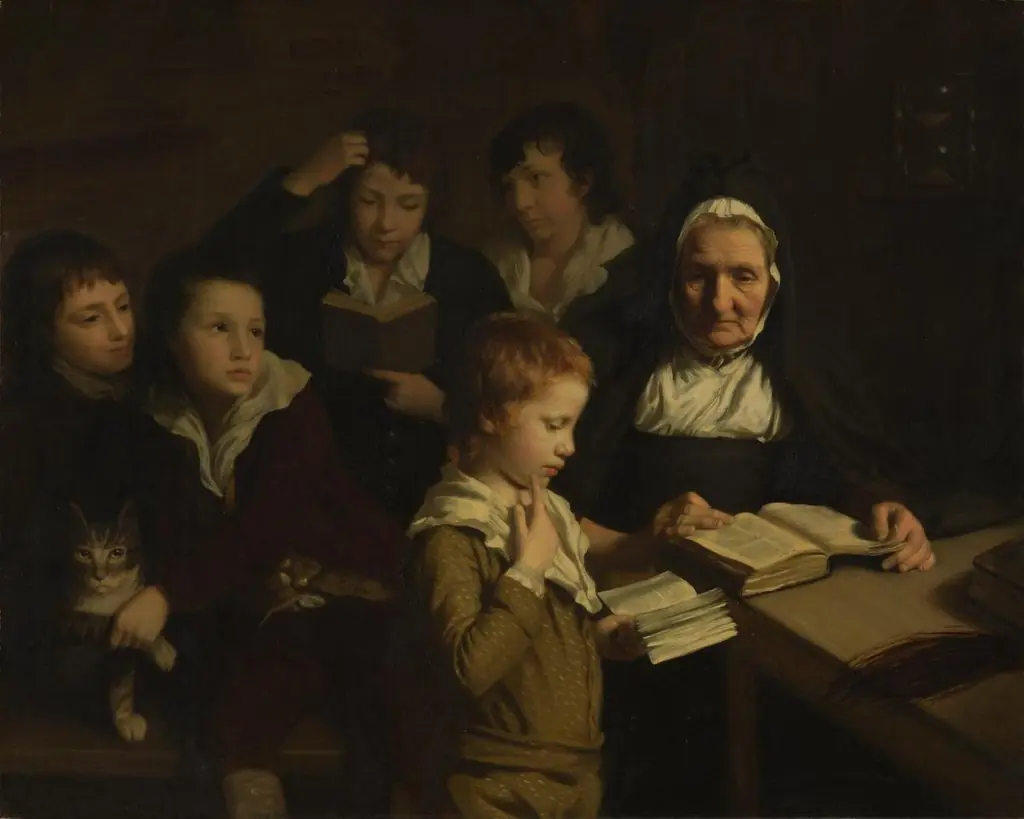 A School, by John Opie