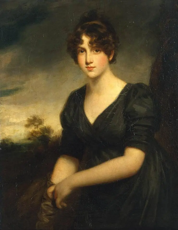 Portrait of a Woman (Miss Frances Winnicobe ?), by John Opie