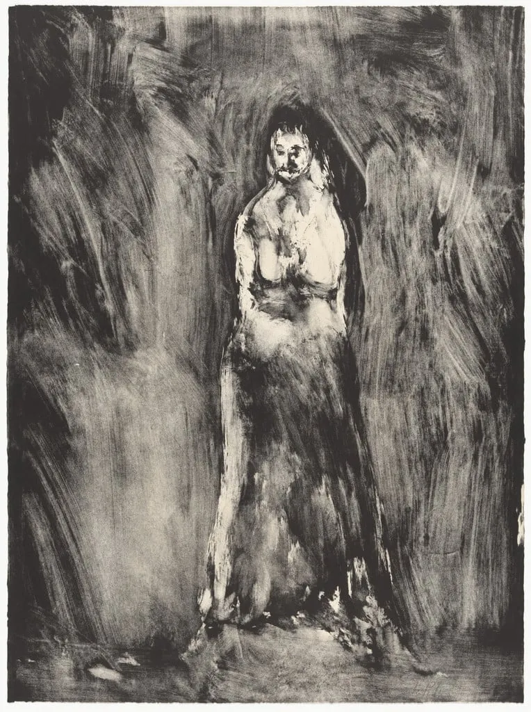 Untitled, by John Paul Jones, ink, 1963