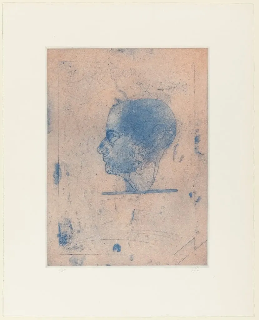 Untitled, by John Paul Jones, ink, 1971