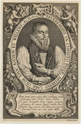 Arthur Lake, Bishop of Bath and Wells, by John Payne