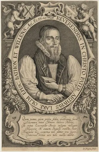 Arthur Lake, Bishop of Bath and Wells, by John Payne