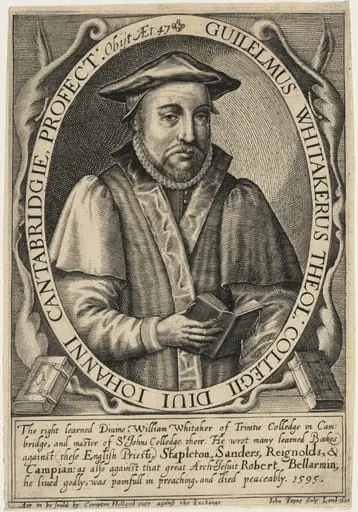 William Whitaker, Master of Saint John's College, Cambridge, by John Payne