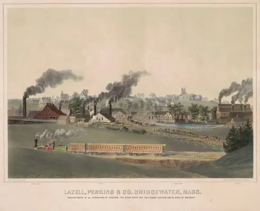 Lazell, Perkins & Co., Bridgewater, Mass., by John Perry Newell