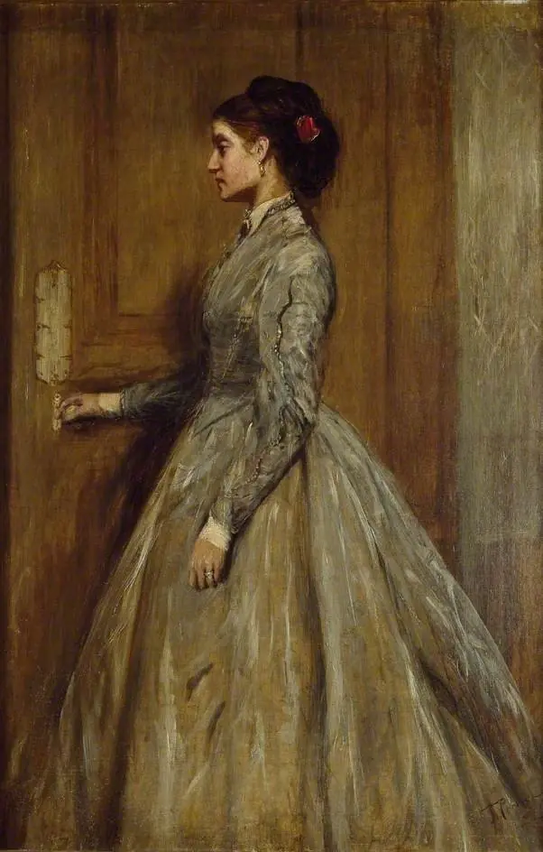 Portrait of the Artist's Wife, by John Pettie