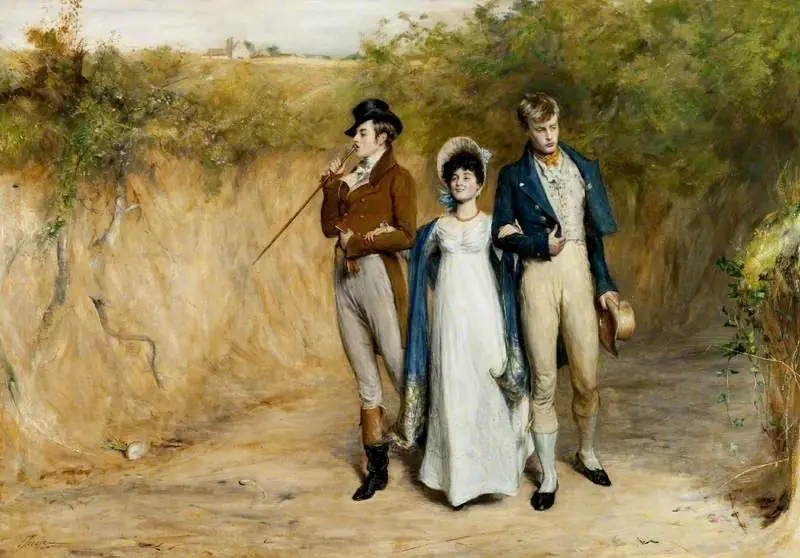 Two Strings to Her Bow, by John Pettie