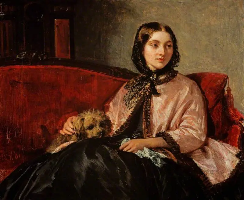 Ellen Brown, Mrs William Borthwick Johnstone, by John Phillip