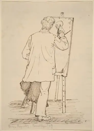 George Reynolds, by John Quincy Adams Ward