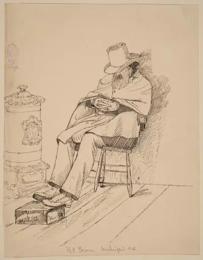 H.K. Brown, by John Quincy Adams Ward
