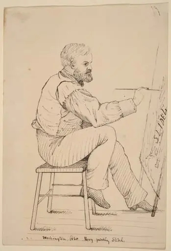 Sketch Class Series - E.W. Perry, by John Quincy Adams Ward