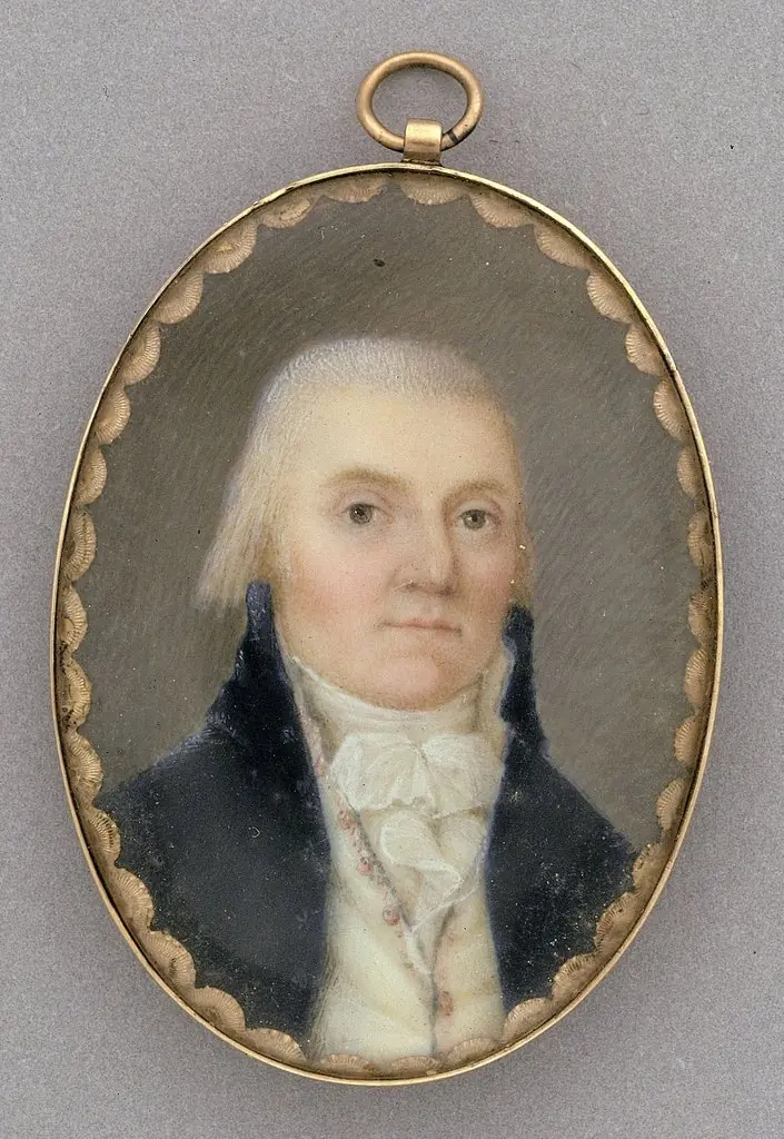 Portrait of Augustine Taylor, by John Ramage