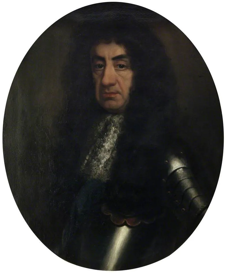 Charles II, by John Riley, oil