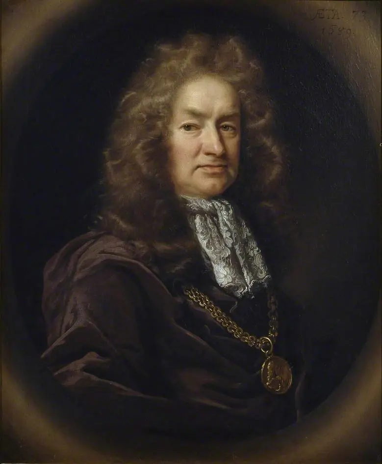Elias Ashmole, by John Riley