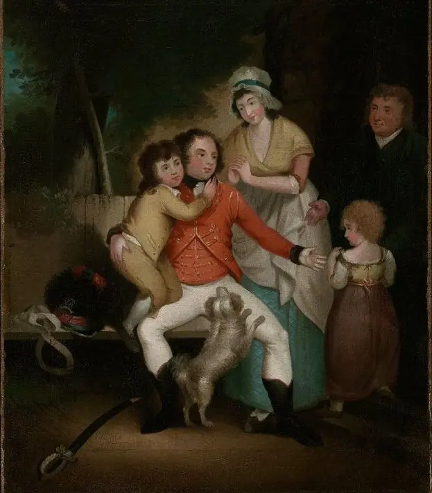 Family Group, by John Ritto Penniman