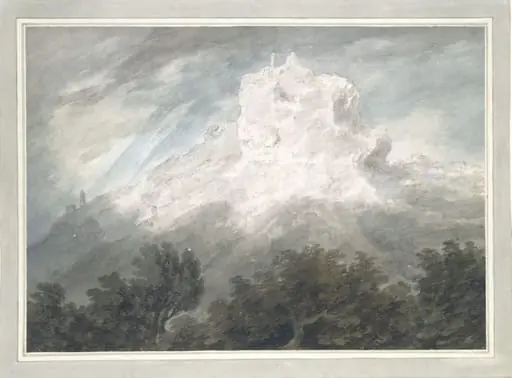 Between Brixen and Bolzano, North Italy, Storm Effect, by John Robert Cozens