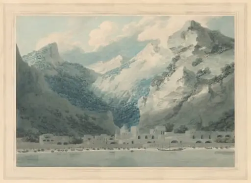 Cetara on the Gulf of Salerno, by John Robert Cozens