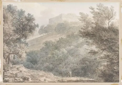 Chigi Palace, near Albano, by John Robert Cozens